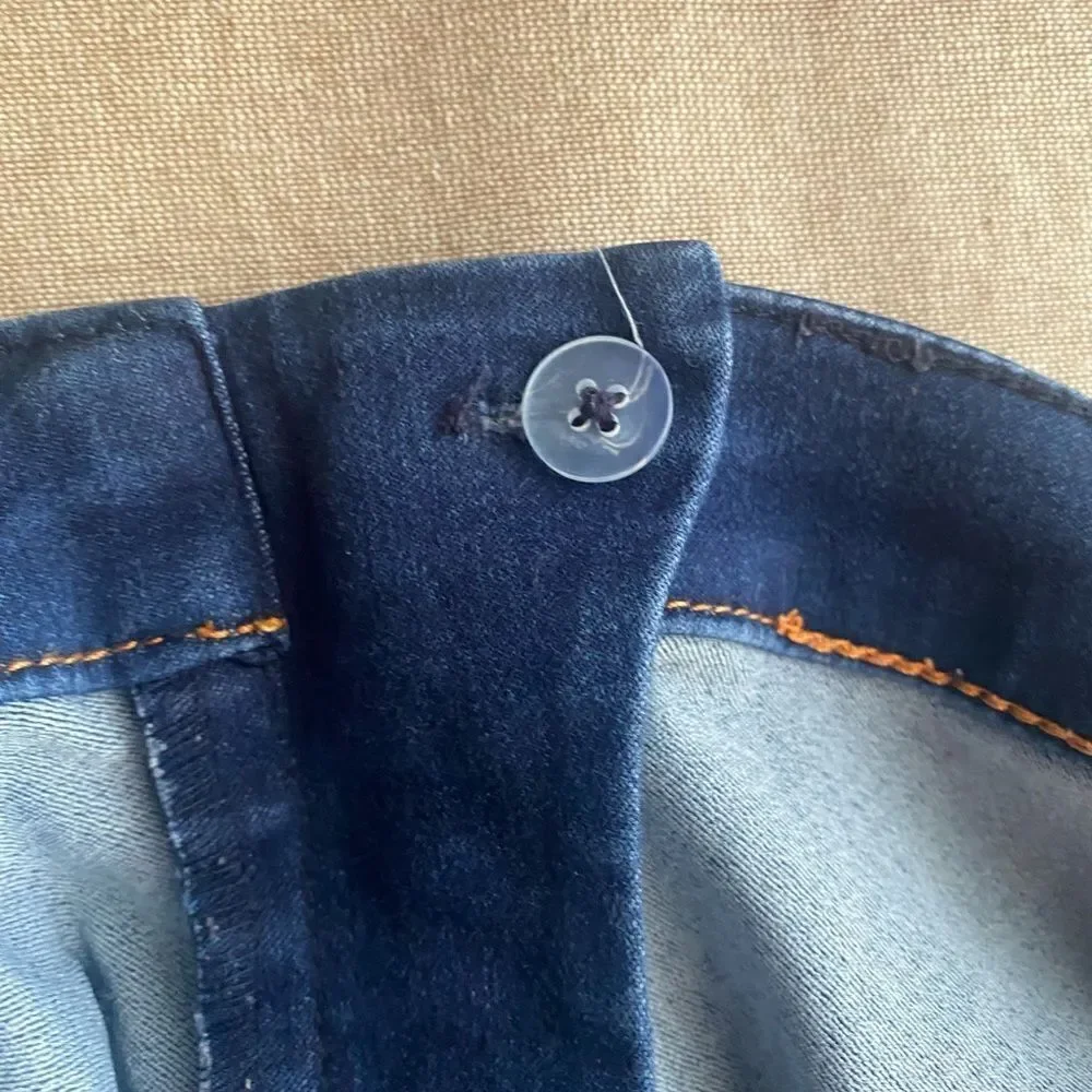 Tory Burch women's blue denim pants size 27
